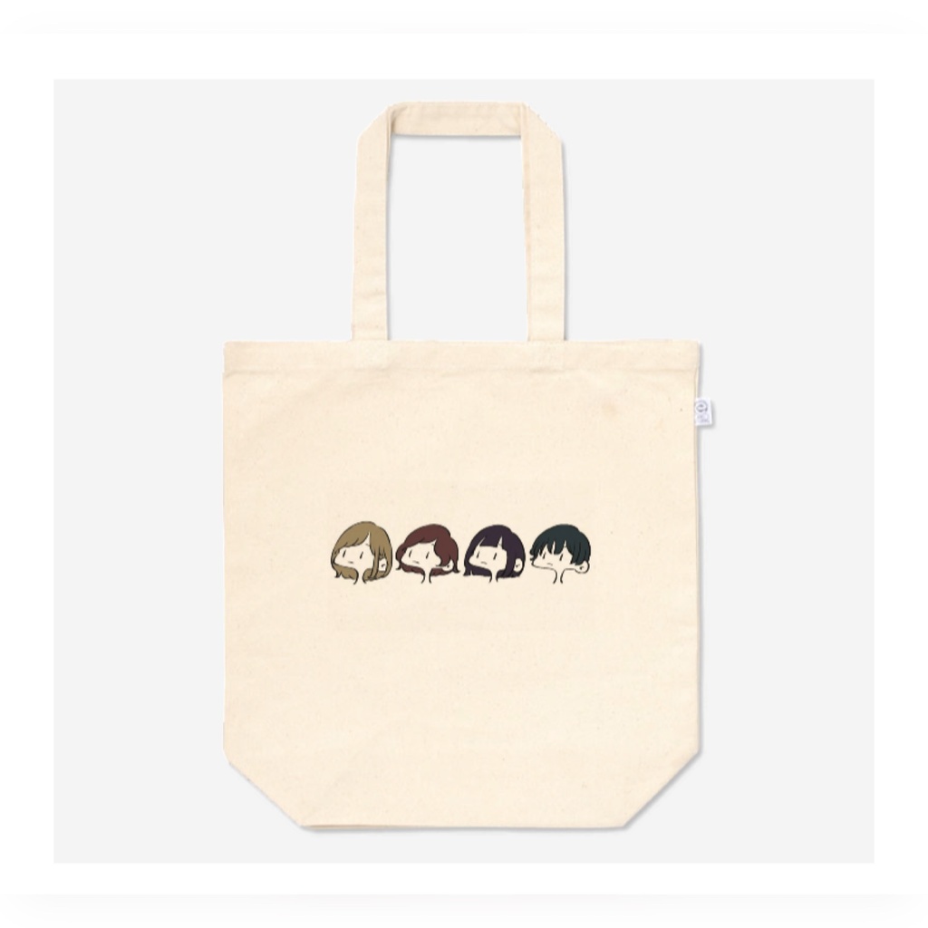 ショートカット4人衆 トートバッグ