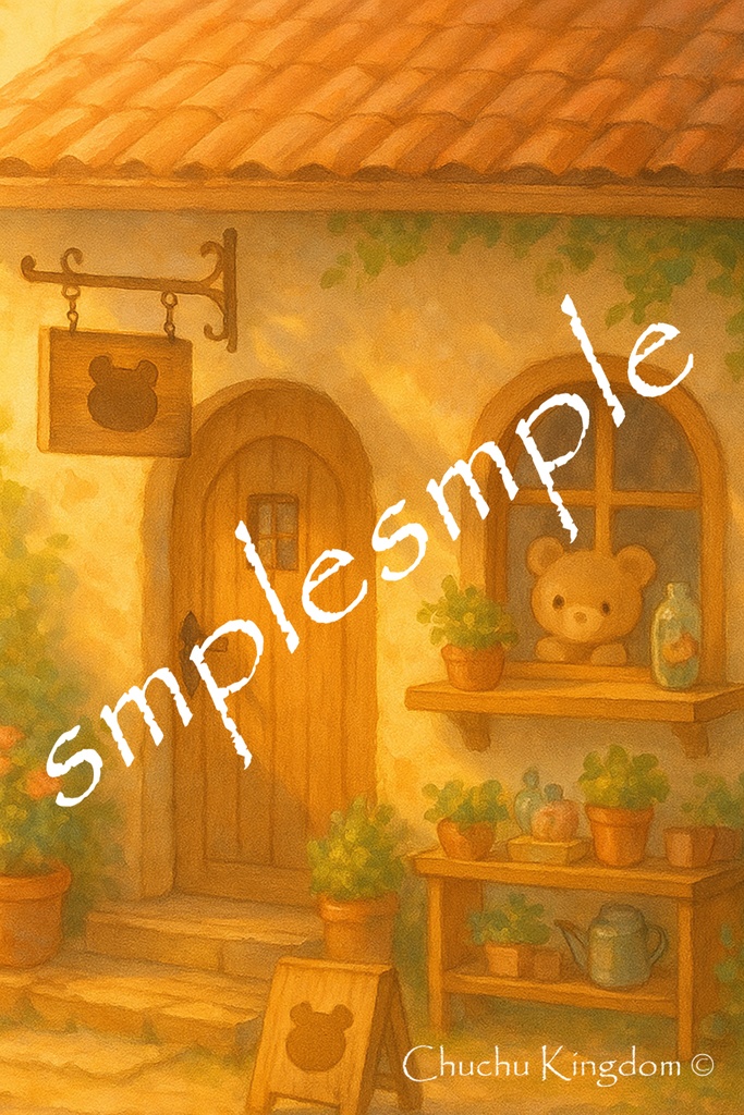 《スマホ壁紙セット》朝・昼・夜の癒し待ち受け3枚組 - Chuchu Kingdom ©