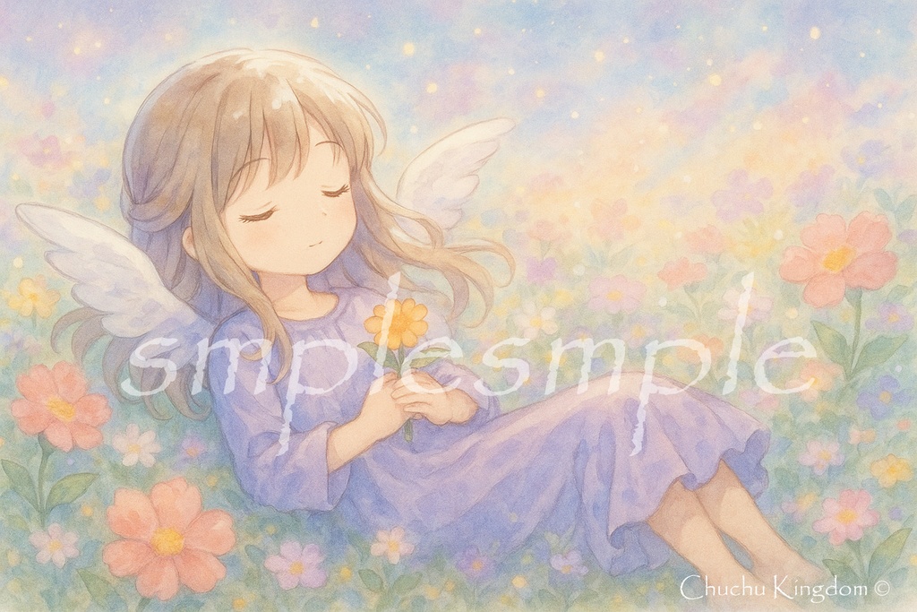 朝のひかりに包まれて ─ HINAイラスト3点セット