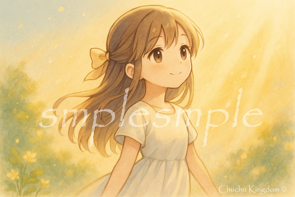 朝のひかりに包まれて ─ HINAイラスト3点セット