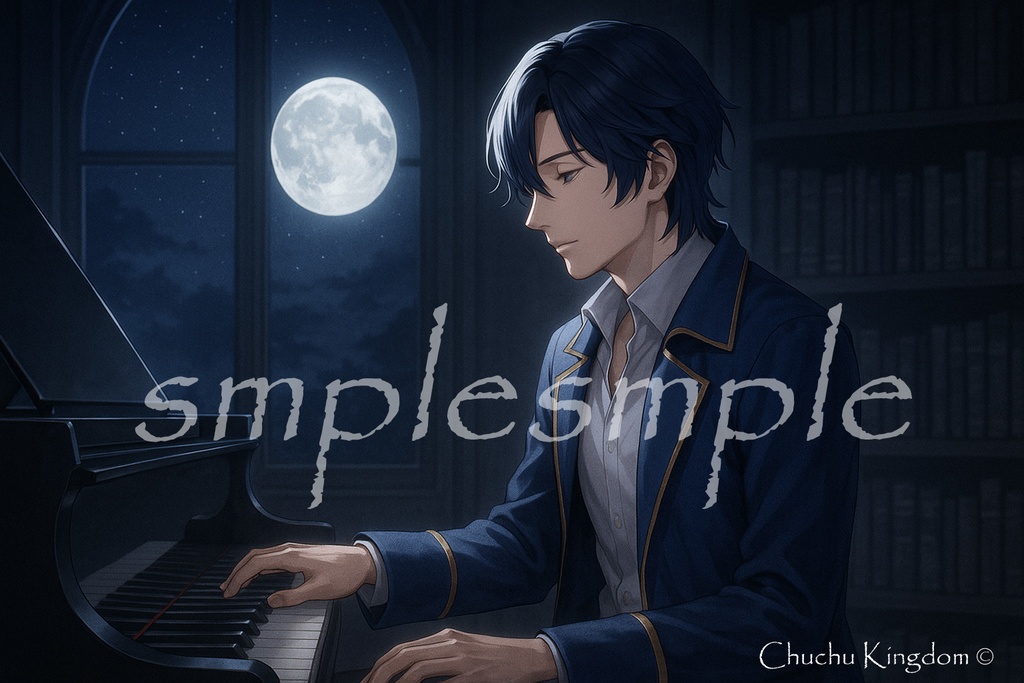 星降る静寂 ─ SORAのイラスト3点セット