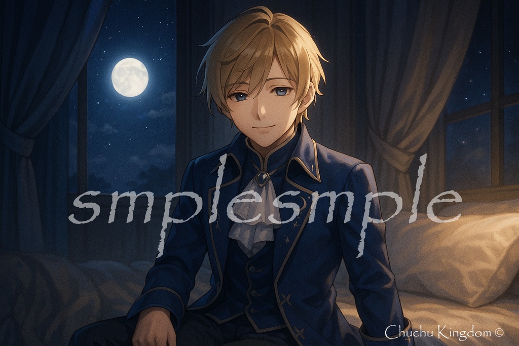 星降る静寂 ─ SORAのイラスト3点セット