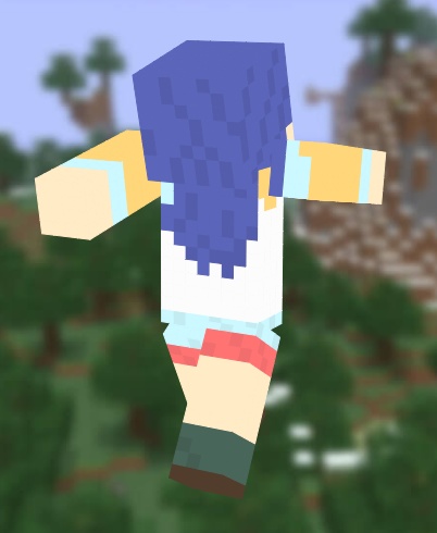 マインクラフト スキン 夏川くいな Skinnana Booth マインクラフト スキン 夏川くいな Skinnana Booth