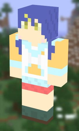 マインクラフト「スキン」夏川くいな