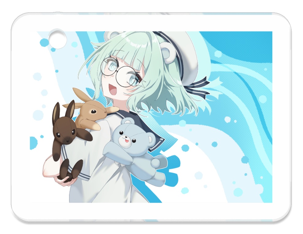 茶屋のあごアクキー