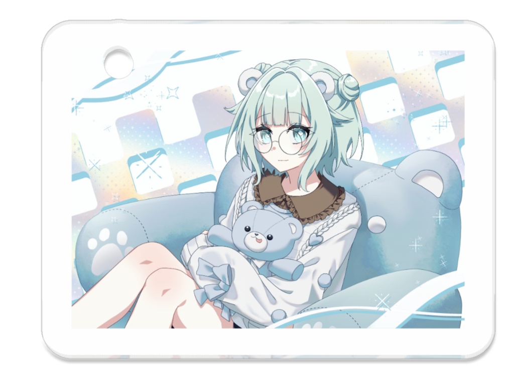 茶屋のあごアクキー