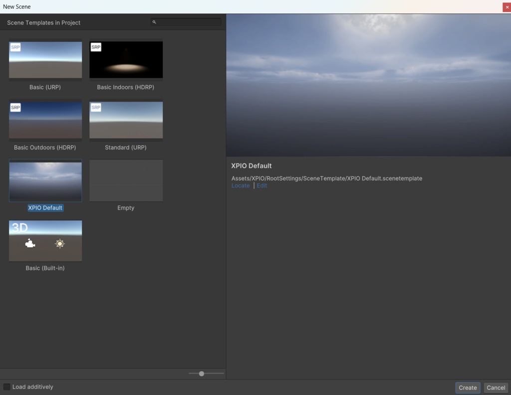 Root Settings - Unity臭さゼロのレンダリング設定