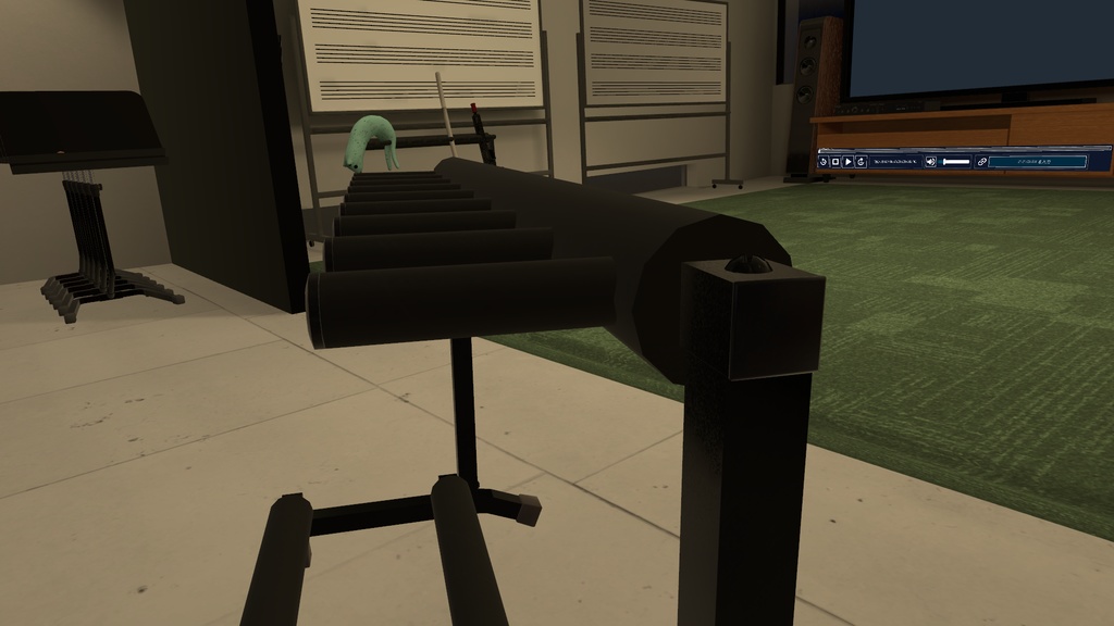 【3Dモデル】8本置けるギタースタンド