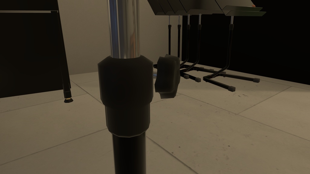 【3Dモデル】束ねて収納できる譜面台