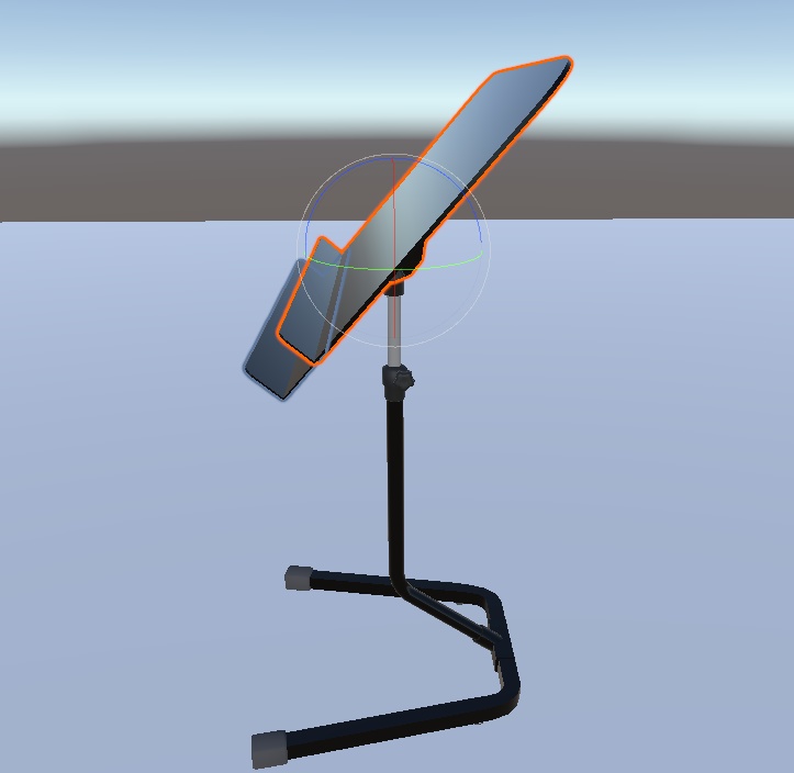 【3Dモデル】束ねて収納できる譜面台