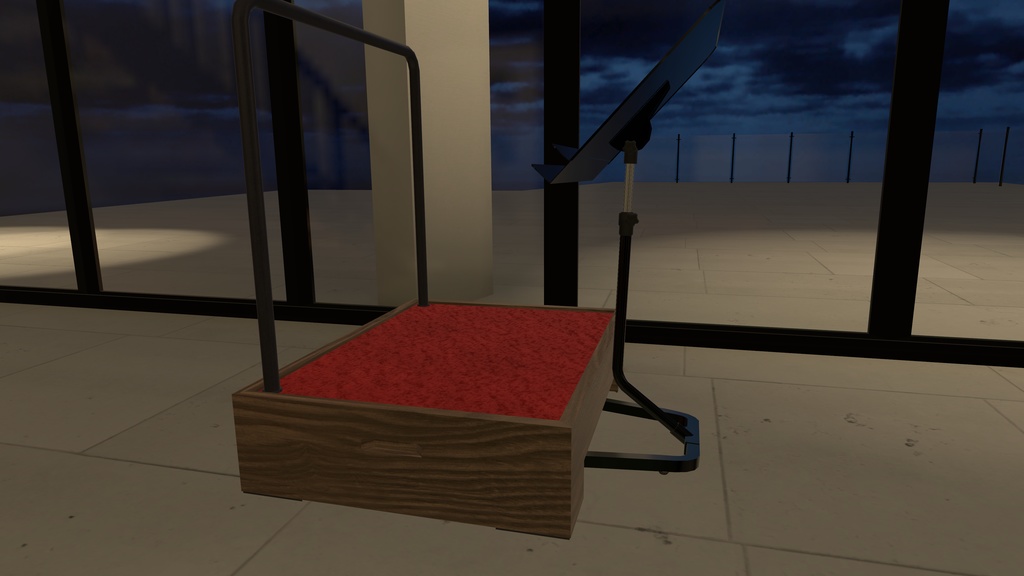 【3Dモデル】指揮台