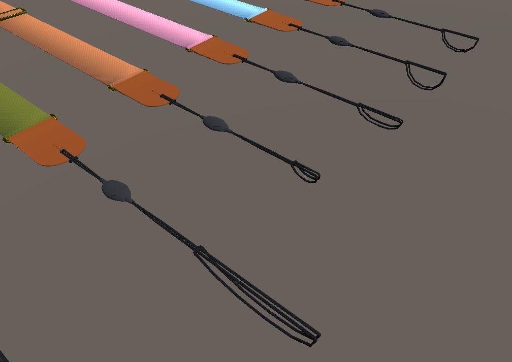 【3Dモデル】ギターストラップ