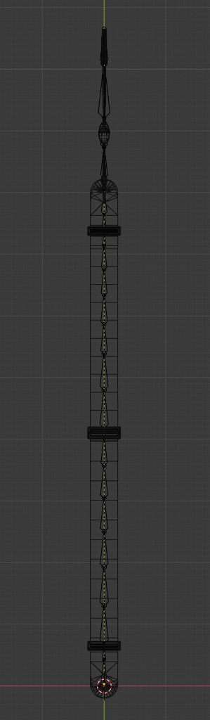 【3Dモデル】ギターストラップ