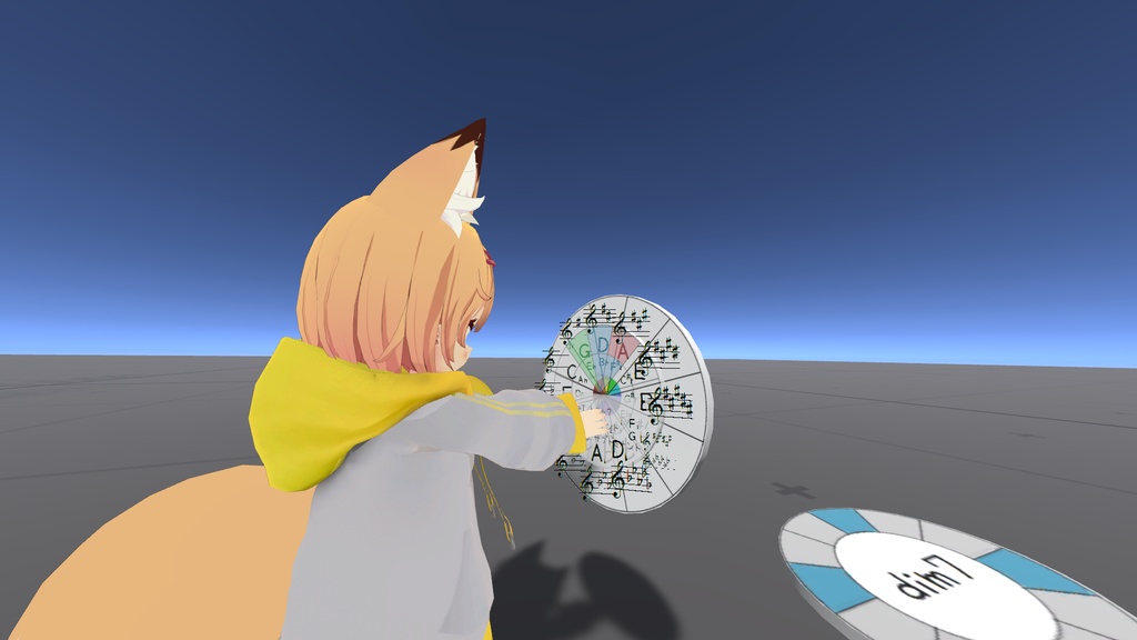 unity/VRChat向け 5度圏表