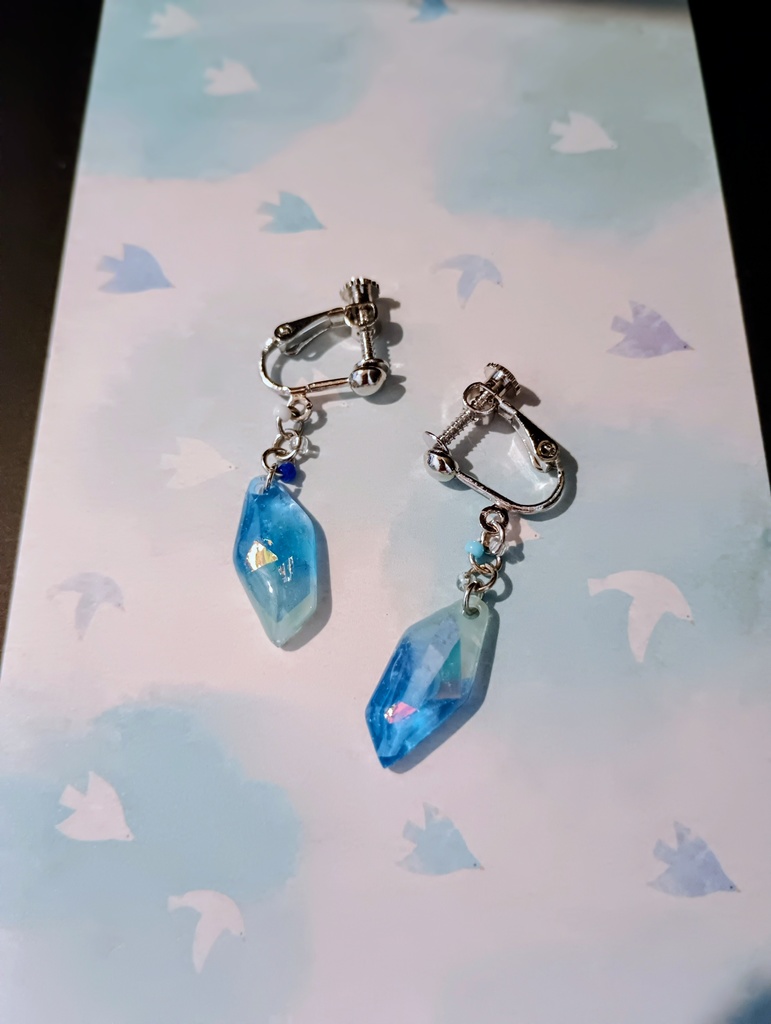 【イヤリング】海のことば