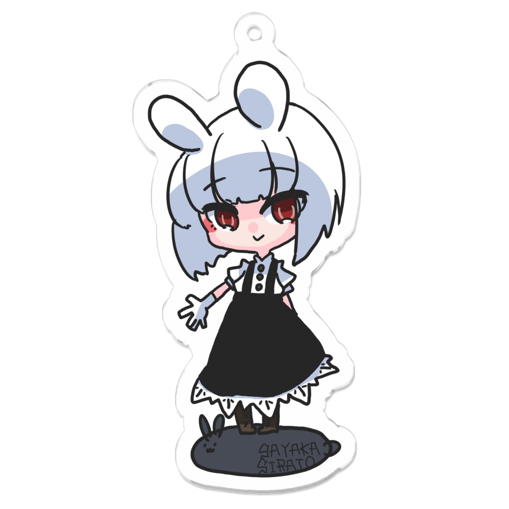 白兎彩🐇アクリルキーホルダー