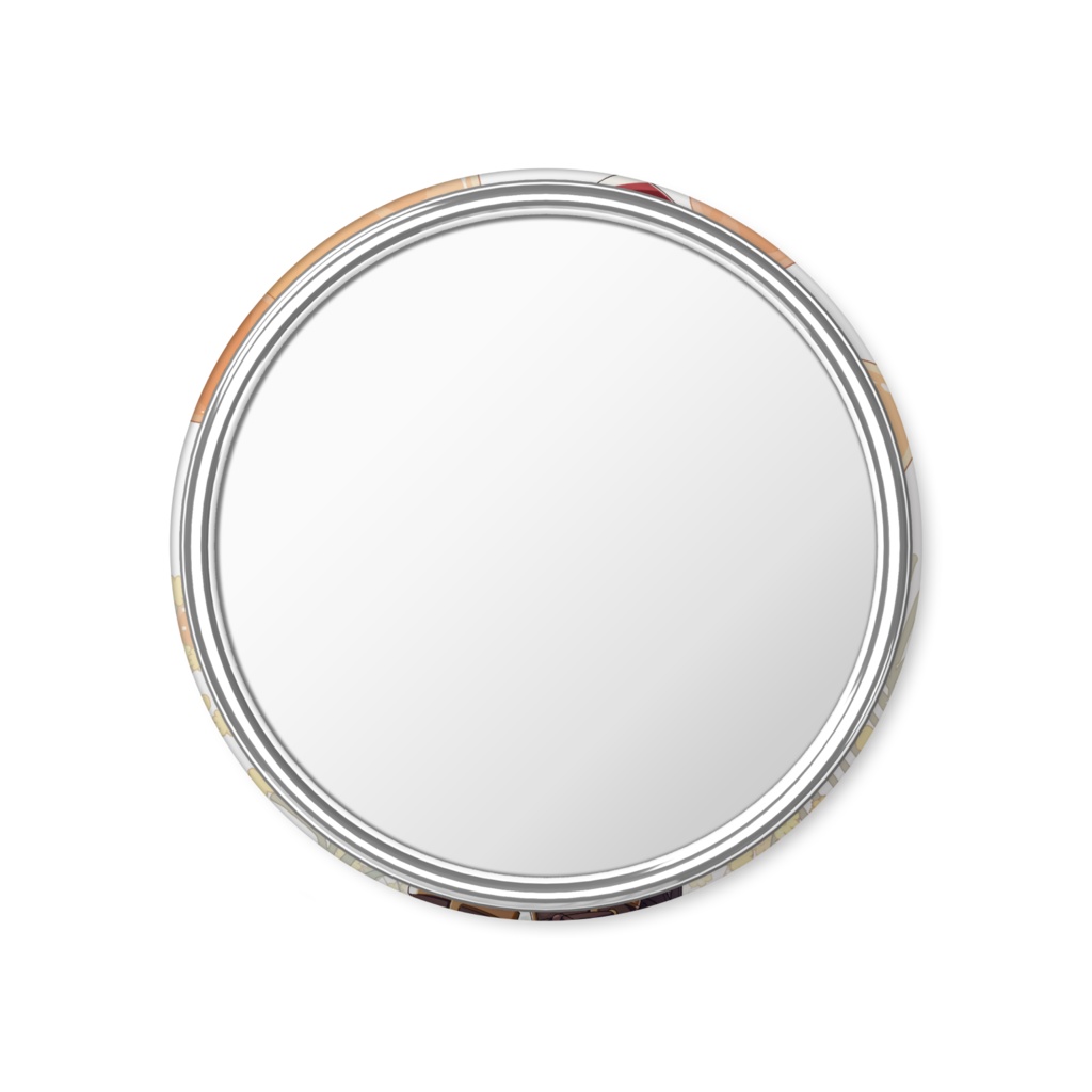 かえるるら1周年缶ミラー