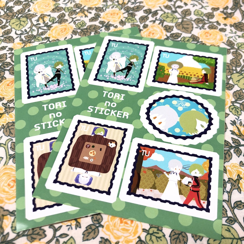 鶴鶯ラリー『春のたより』グッズ