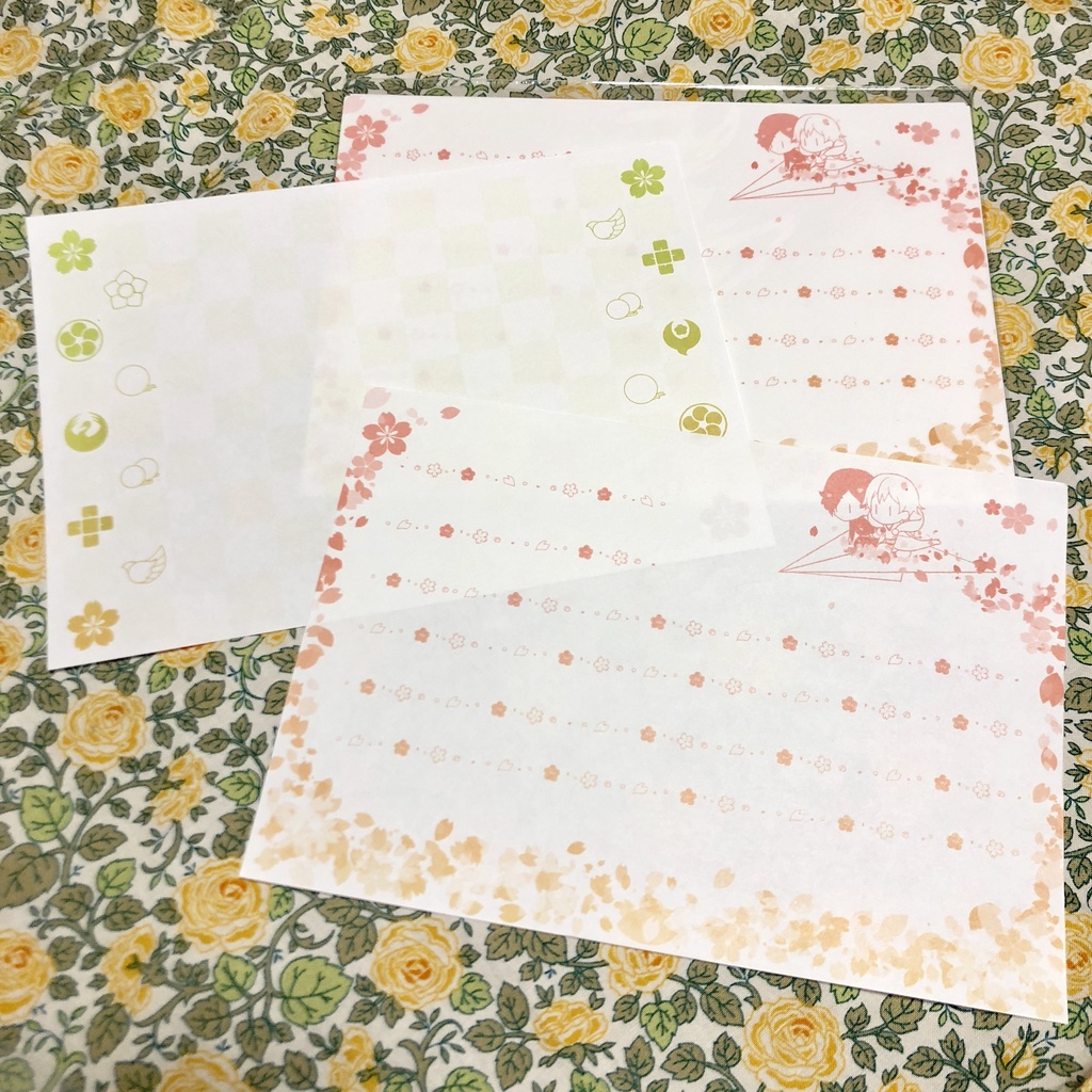 鶴鶯ラリー『春のたより』グッズ