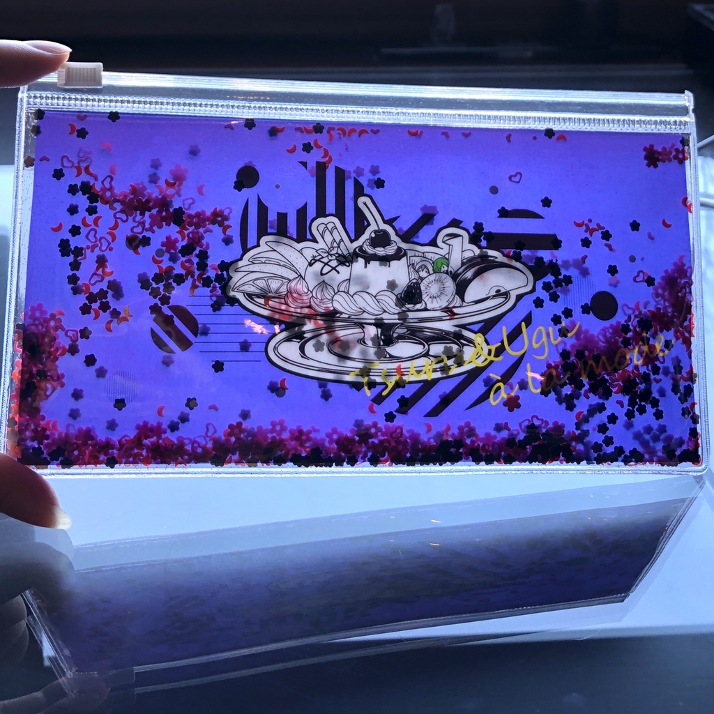 つるうぐクリアビニールポーチ