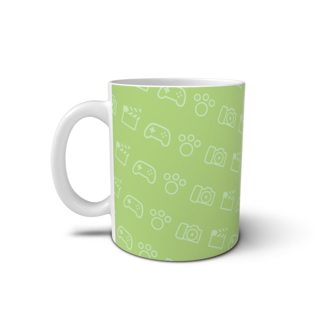 【パターン柄】箱間キビスケ マグカップ