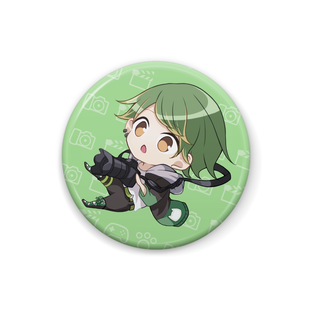 【誕生日記念】箱間キビスケ 缶バッジ