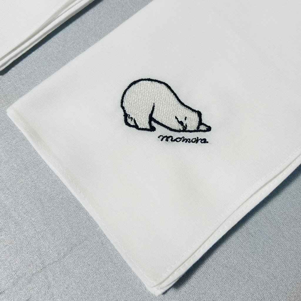 シロクマハンカチ