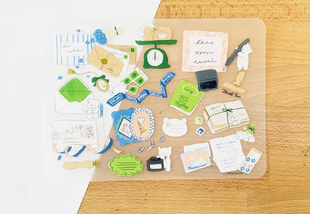 ミニ下敷き　文具