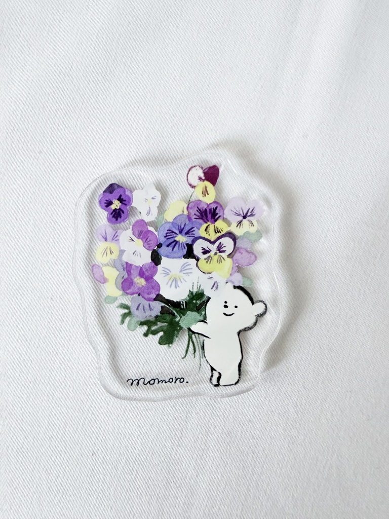 アクリルマグネット花束