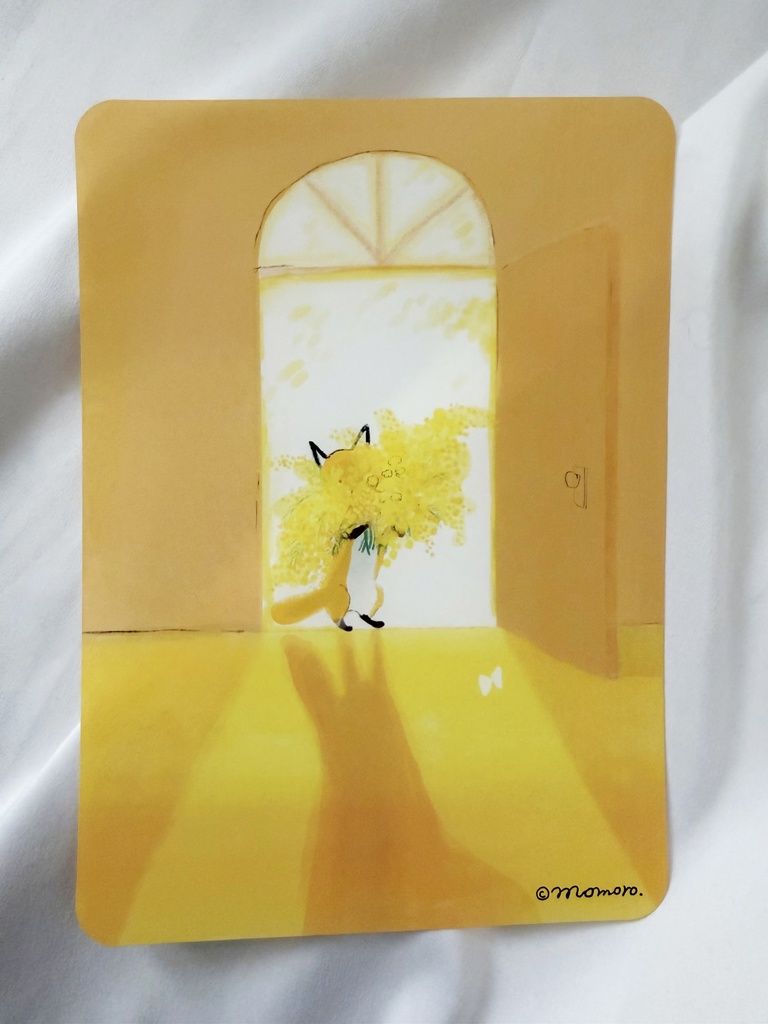 ミニ下敷き　おかえり