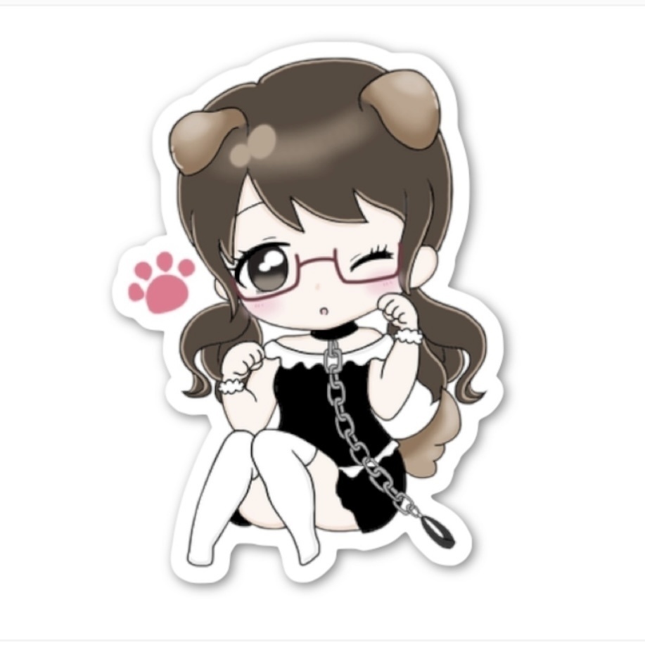 ステッカー（ワンコうめ🐶）