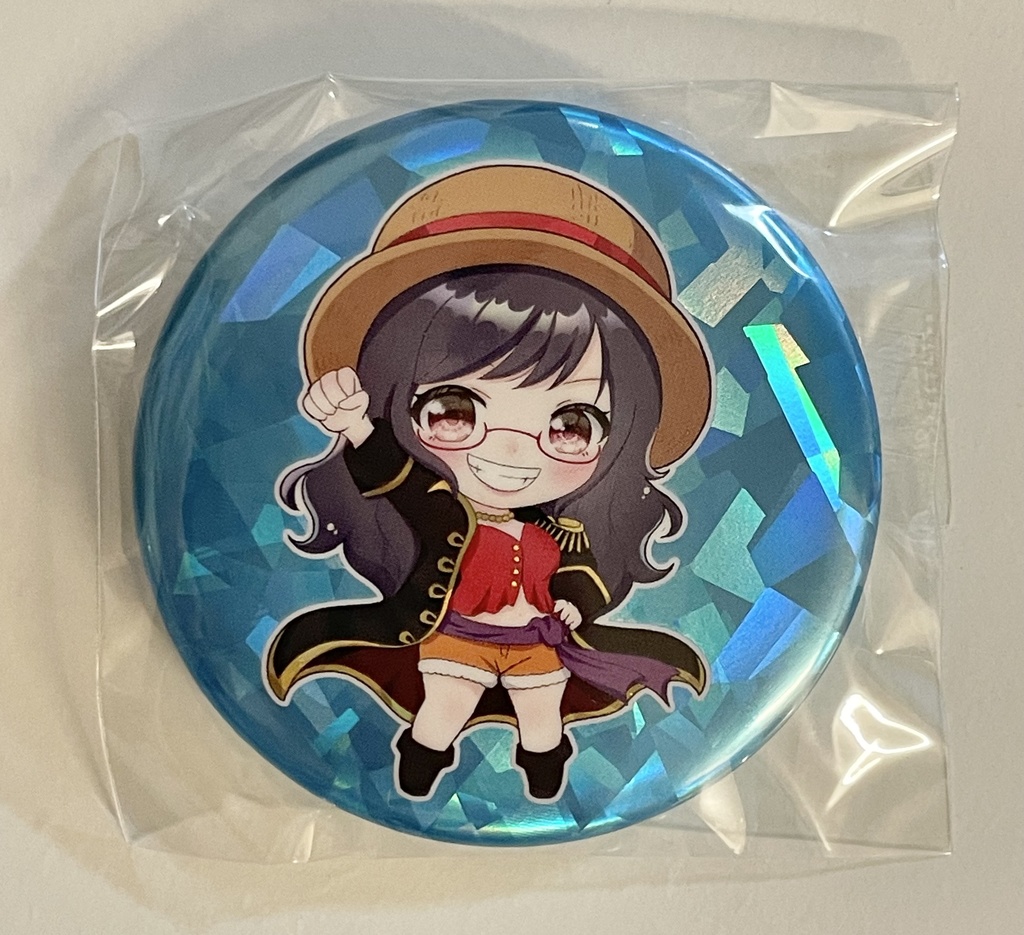 海賊王うめ缶バッジ