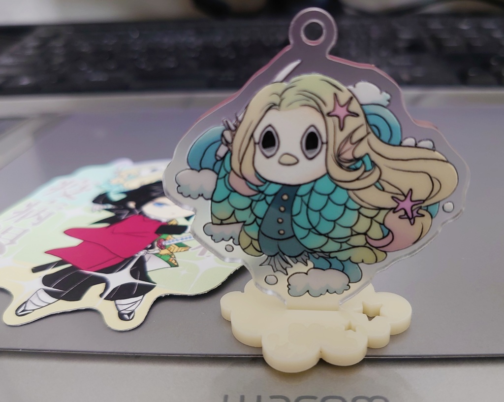 【追加】アマビエ柱さんのアクキー&アクスタ