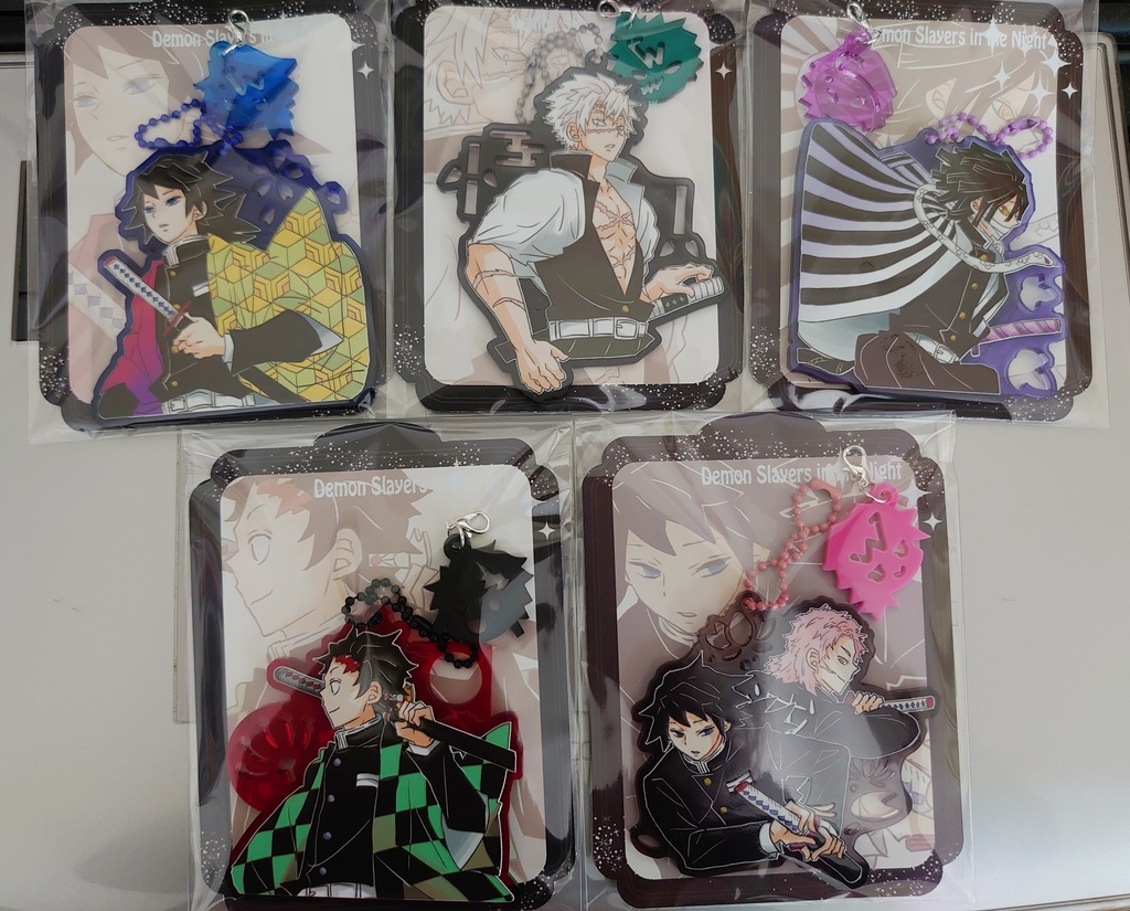 【追加】夜の義勇さんたちのアクキー・アクスタ