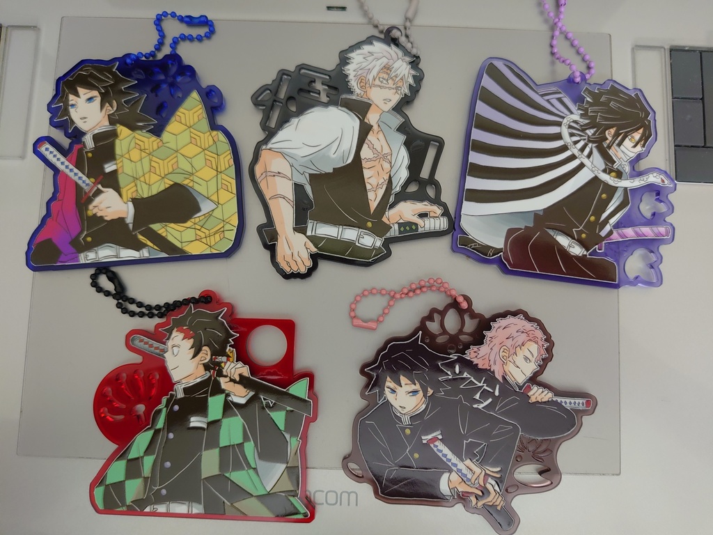 【追加】夜の義勇さんたちのアクキー・アクスタ