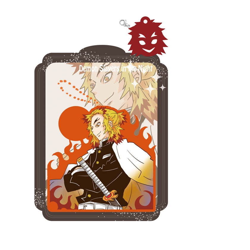 【追加】義勇さんの和風縁起物ウッドキーホルダーと夜のアクキー追加三種