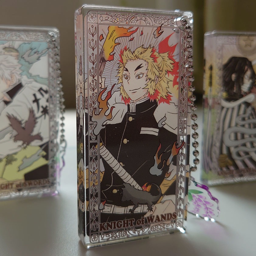 義勇さんたちの小アルカナアクリルドミノストラップ