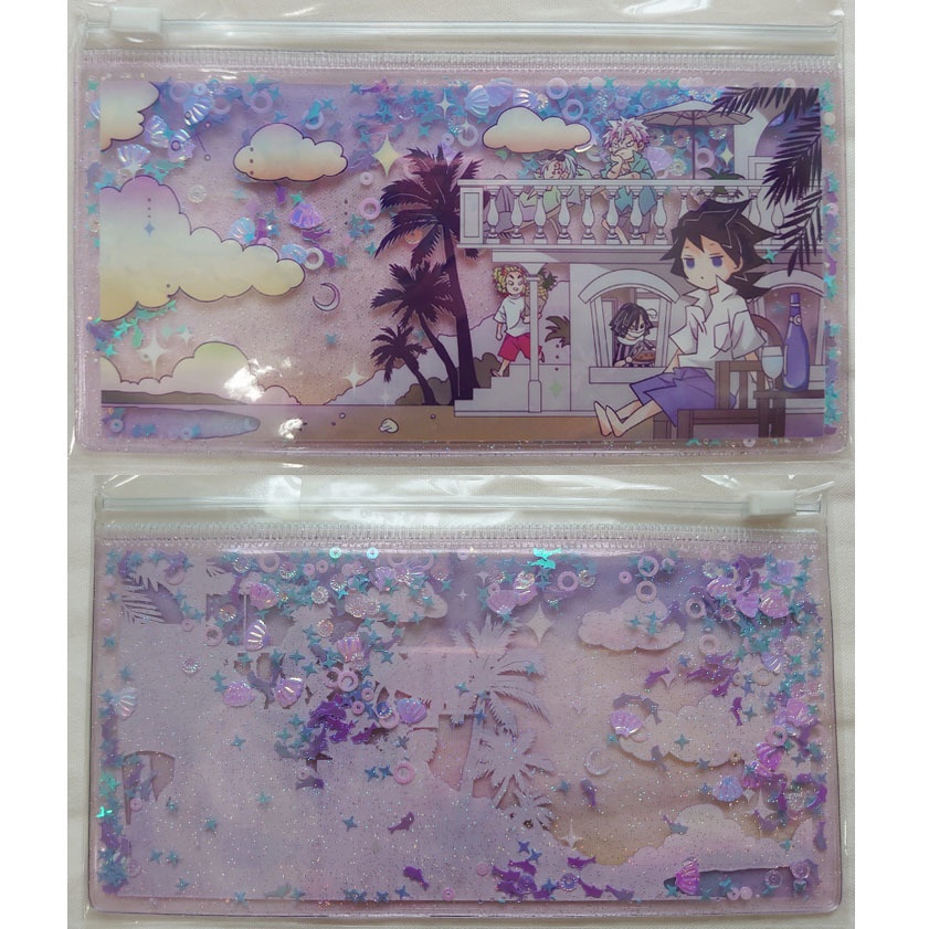 【追加】義勇さんたちの海の呼吸アクキーとグリッターポーチ