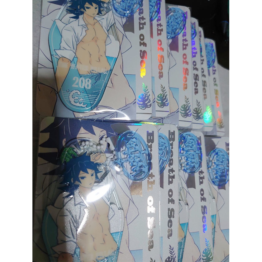 【追加】義勇さんたちの海の呼吸アクキーとグリッターポーチ