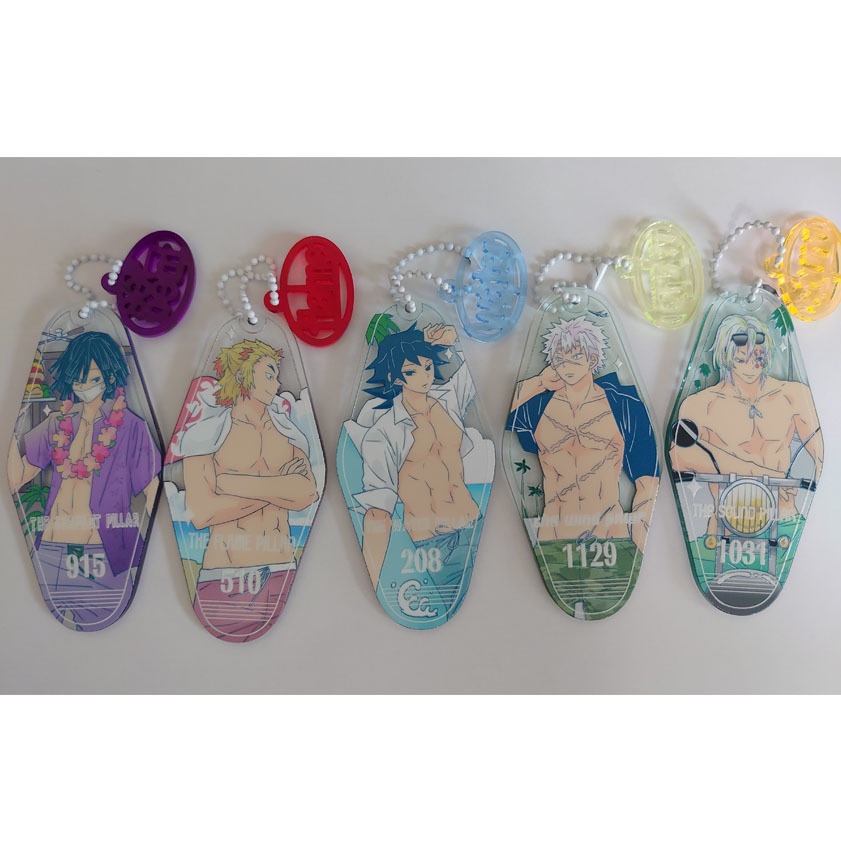 【追加】義勇さんたちの海の呼吸アクキーとグリッターポーチ