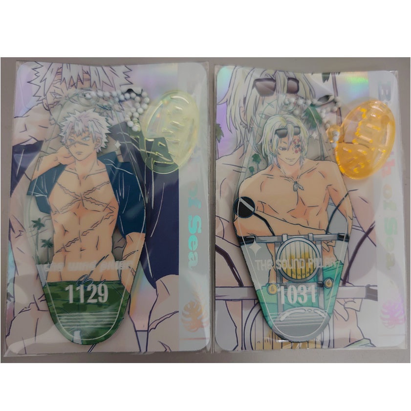 【追加】義勇さんたちの海の呼吸アクキーとグリッターポーチ