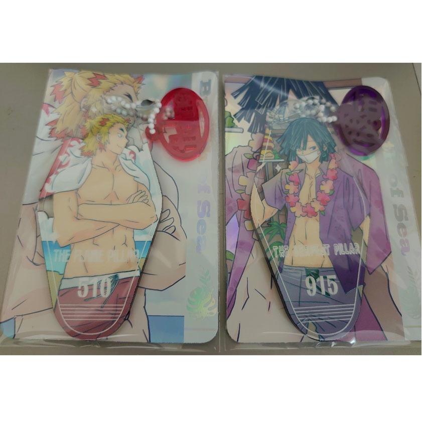 【追加】義勇さんたちの海の呼吸アクキーとグリッターポーチ