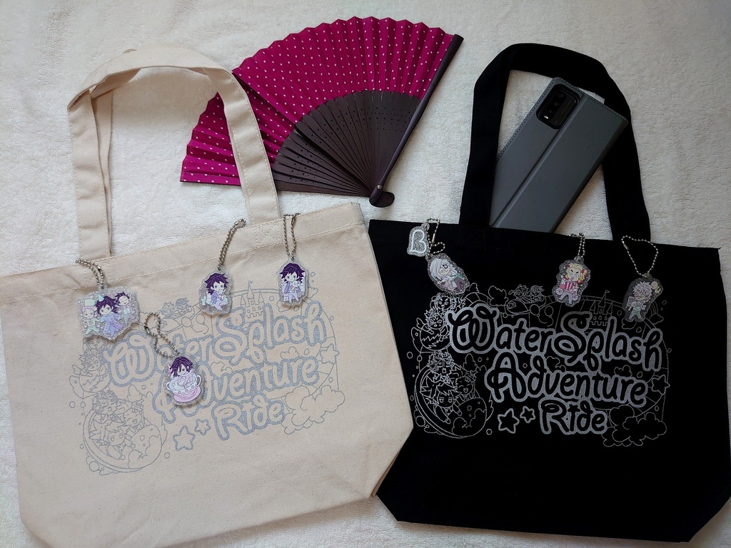 【追加】義勇さんたちのドリームパークシルバーチャームとキャンバストート