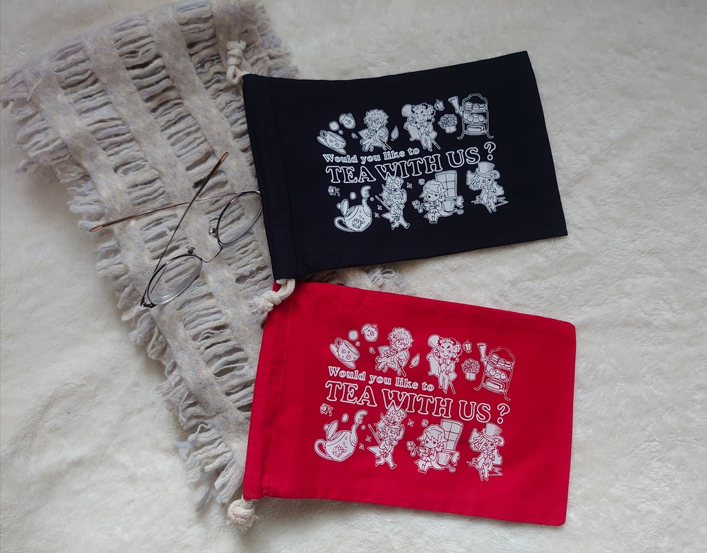 義勇さんたちの本格英国式アフタヌーンティゴールドチャームとトート・きんちゃく