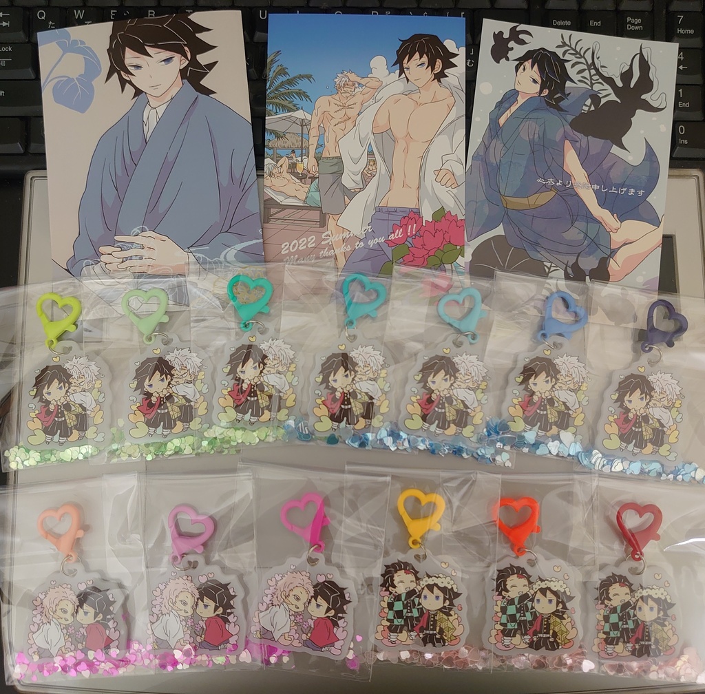 【復刻】 ハートにうもれる記念のアクキー