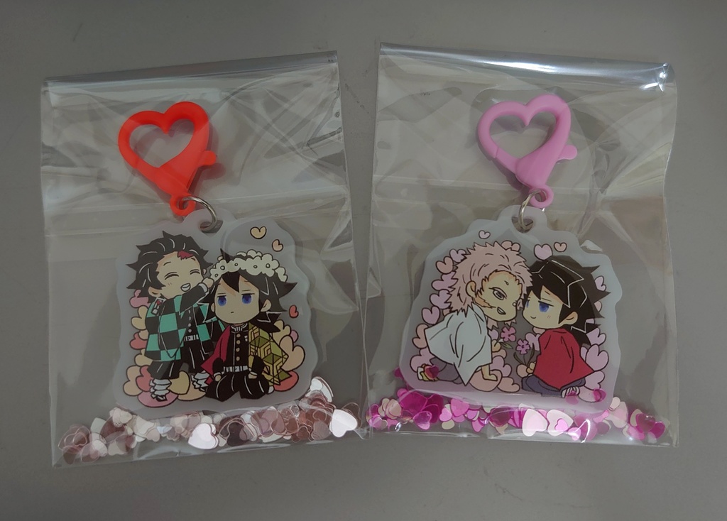 【復刻】 ハートにうもれる記念のアクキー