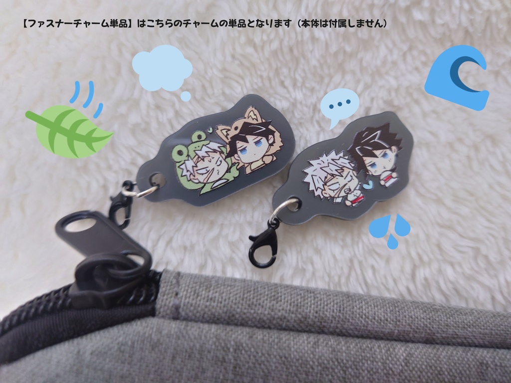 Be with youマルチケースといっしょにぬくぬく記念のアクキー