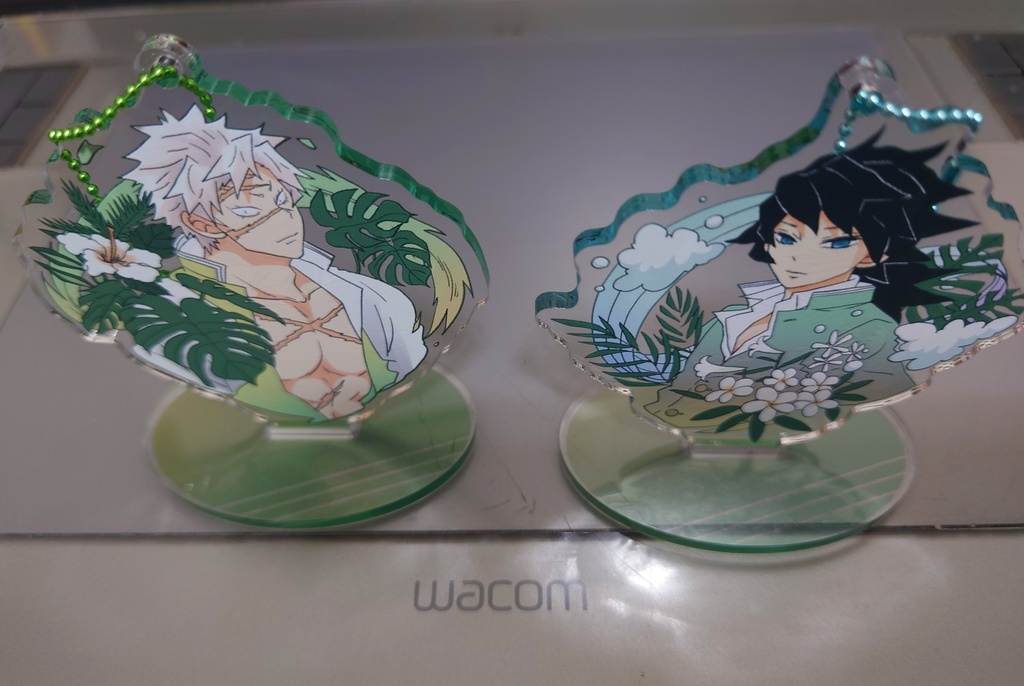 復刻アイテム「プルメリアとハイビスカス」「おしゃべりアクスタ」「竜王将棋アクスタ」