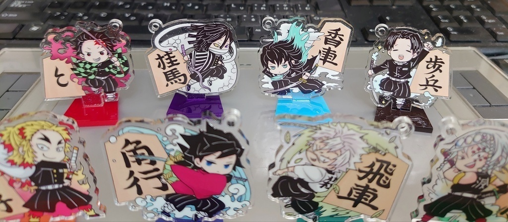 復刻アイテム「プルメリアとハイビスカス」「おしゃべりアクスタ」「竜王将棋アクスタ」