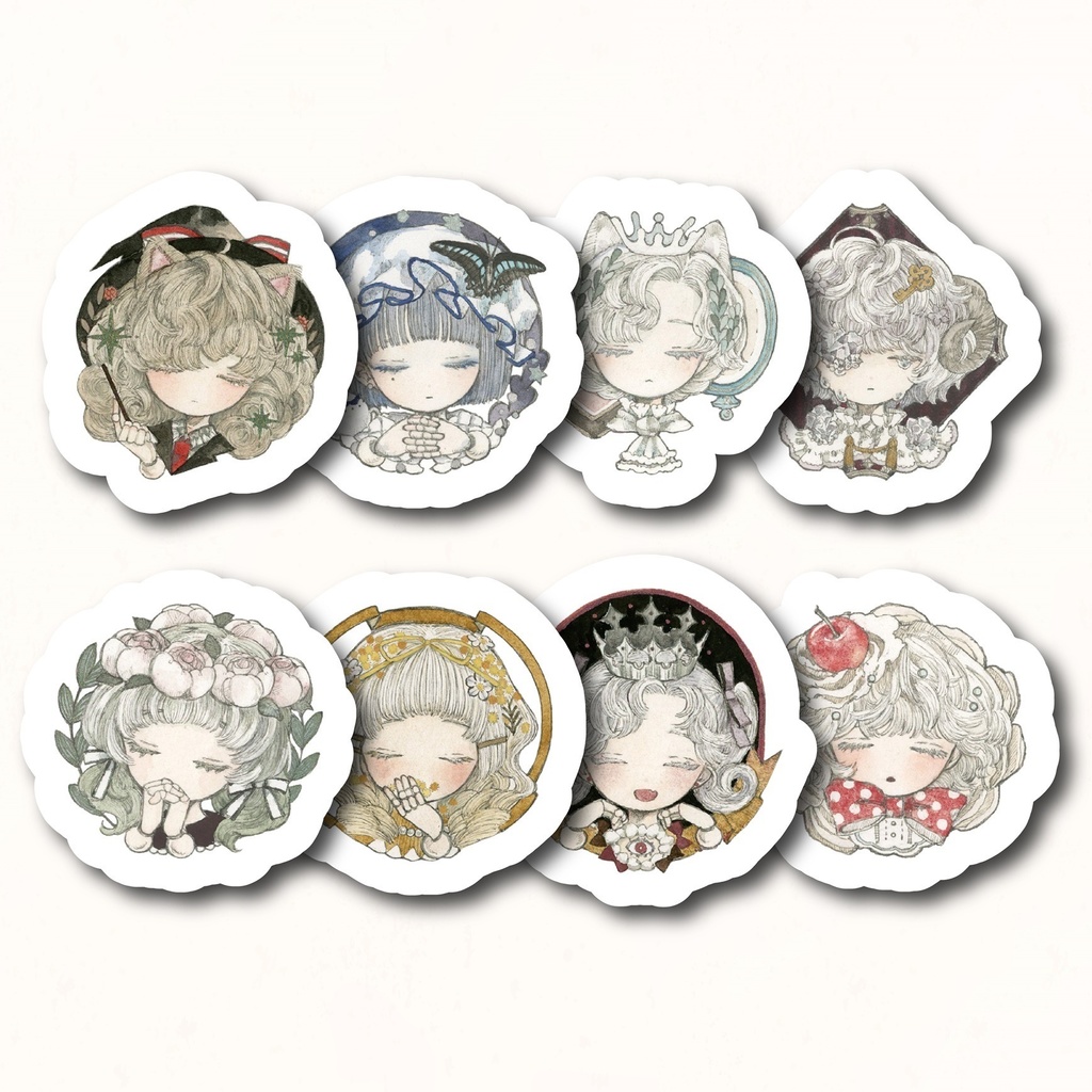シール｢marionette collection -night-｣
